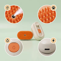 Cepillo de Vapor para Gatos